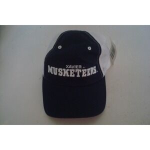 XAVIER MUSKETEERS  ‎    STRAPBACK  DEADSTOCK HAT CAP VINTAGE H4